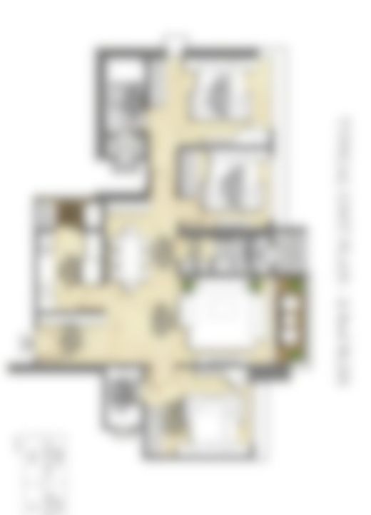 Tata Serein Thane 3 Bed Plan